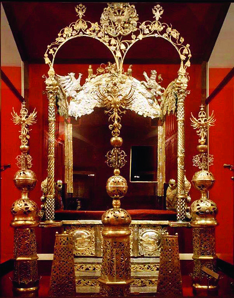 Двойной трон Ивана и Петра Алексеевичей. Мастерские Московского Кремля, 1682–1684 годы
