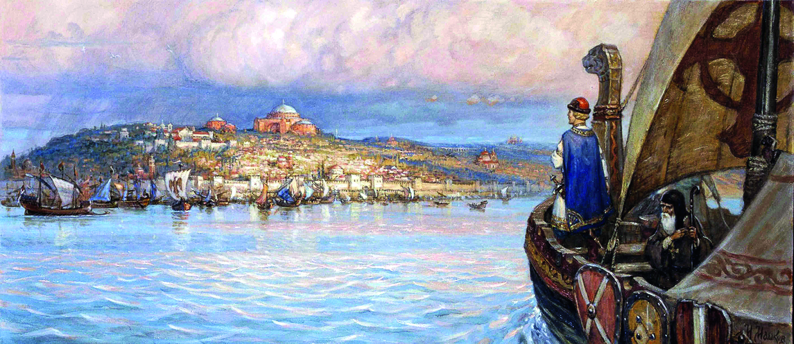 Паломничество Добрыни Ядрейковича в Константинополь.игорь машков 1.jpg