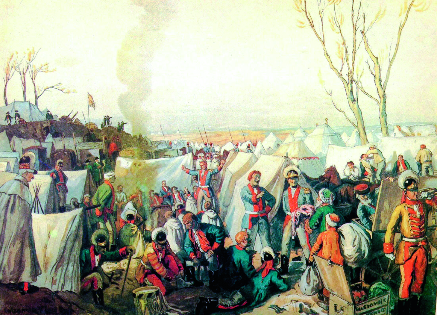 «Солдаты Екатерины». Художник А. Бенуа.jpg