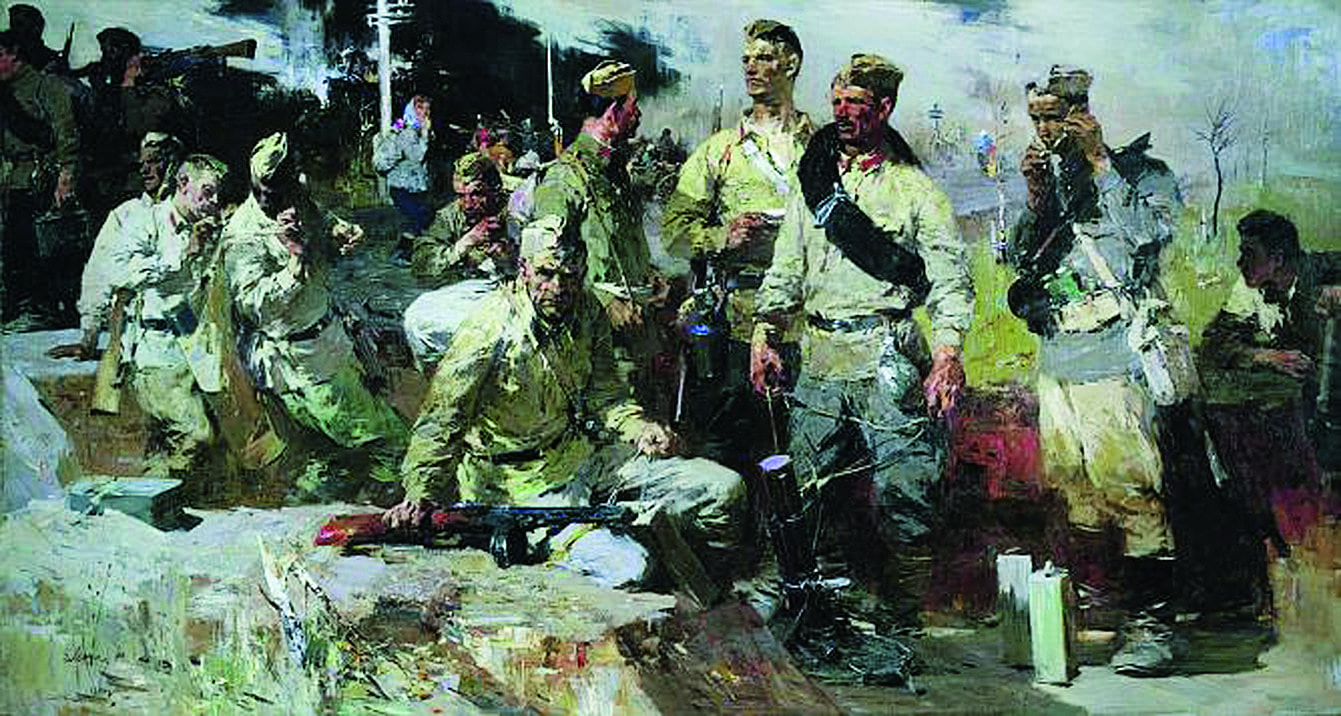 Моисеенко Е.Е. Ополченцы. 1959. ГРМ_1.jpg