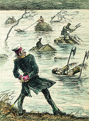 Кукрыниксы. Наводнение. Из серии иллюстраций к повести М.Е. Салтыкова-Щедрина &laquo;История одного города&raquo;. 1979 1_soder copy 1.png