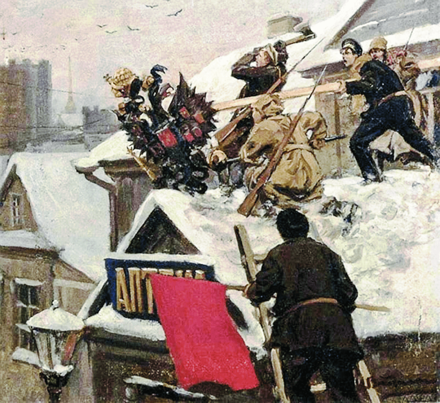 &laquo;Долой орла!&raquo;, картина И. А. Владимирова 1.png