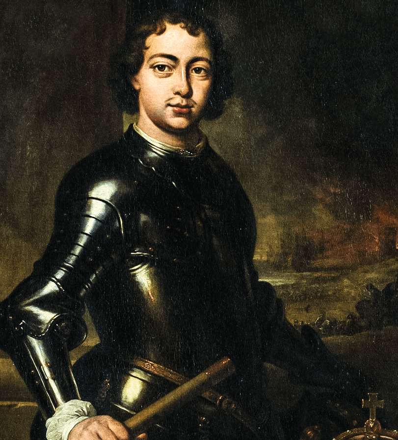 Портрет Петра I голландского живописца Яна Веникса. 1697._.png