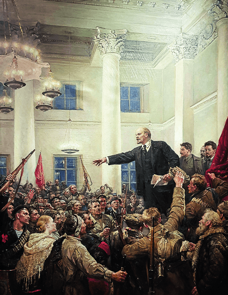 Владимир Серов. Ленин провозглашает советскую власть 1947 copy 1.png