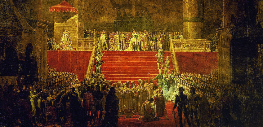 Коронация Александра I 15 сентября 1801 года Верне Э Ж О 1826.png