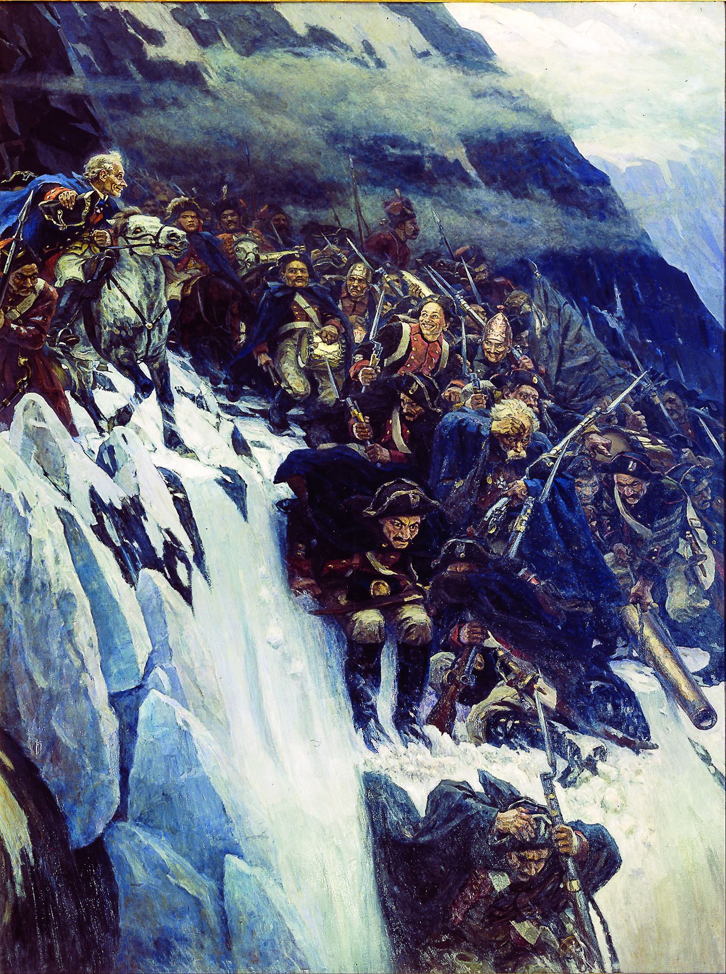 1899 Переход Суворова через Альпы в 1799.jpg